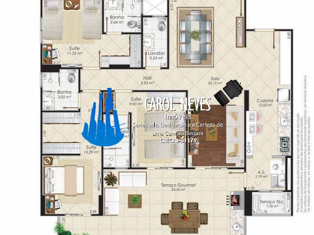 Apartamento para Venda em Praia Grande - 2