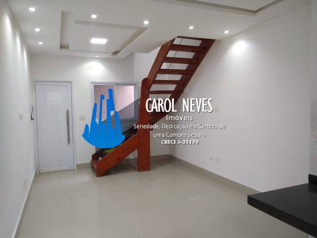 #8018 - Casa em Condomínio Fechado para Venda em Praia Grande - SP - 1