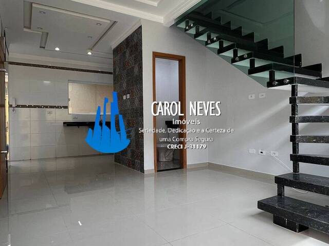 #9086 - Casa em condomínio para Venda em Praia Grande - SP