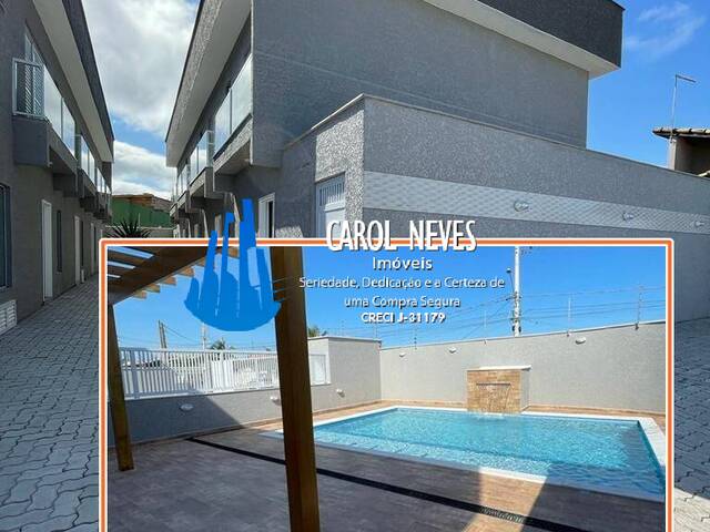 #8818 - Casa em Condomínio Fechado para Venda em Itanhaém - SP - 1