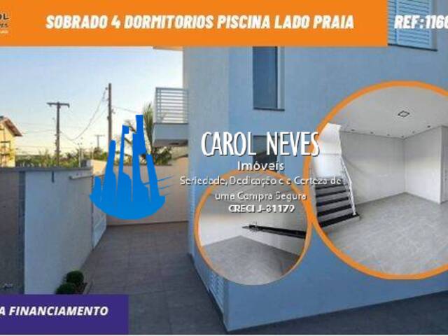 #11669 - Sobrado para Venda em Itanhaém - SP - 1