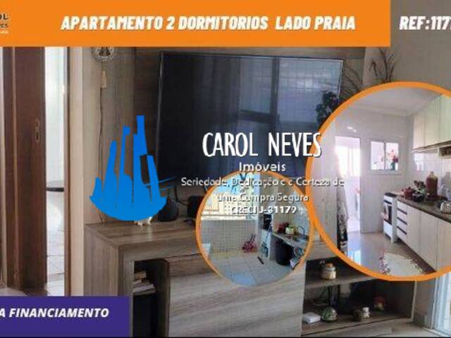 #11716 - Apartamento para Venda em Mongaguá - SP