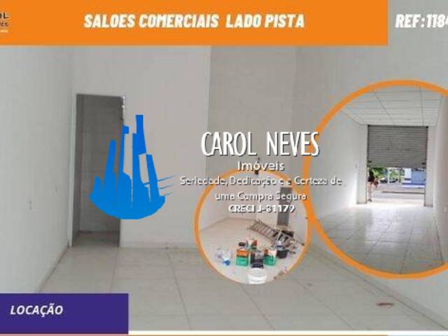 #11840 - Salão Comercial para Locação em Mongaguá - SP - 1
