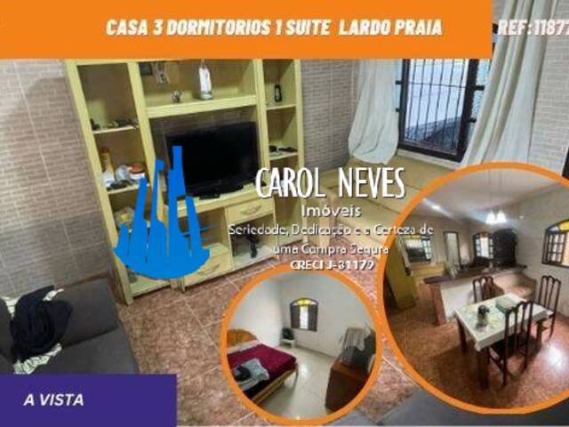 #11878 - Casa para Venda em Mongaguá - SP