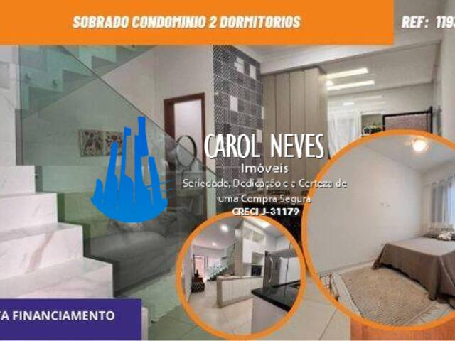 #11932 - Casa em Condomínio Fechado para Venda em Praia Grande - SP - 1