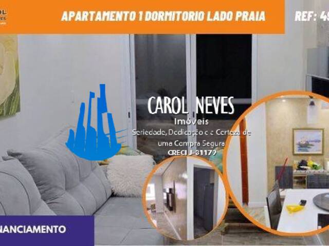 #4966 - Apartamento para Venda em Mongaguá - SP - 1