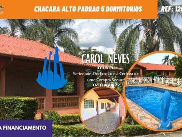 #12027 - Chácara para Venda em Boituva - SP - 1