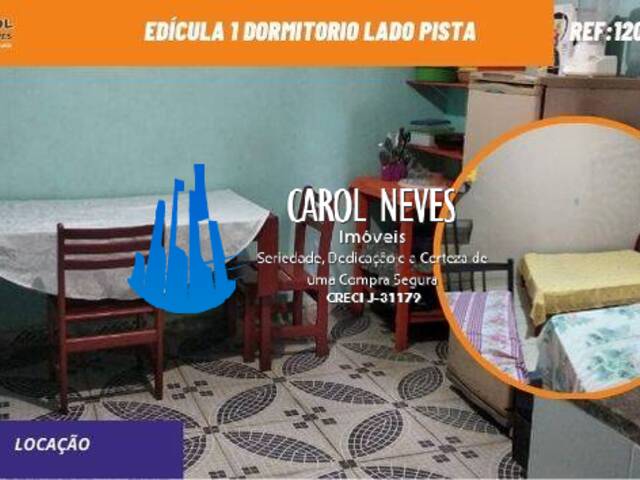 #12028 - Edícula para Locação em Mongaguá - SP - 1