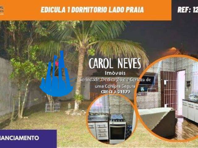 #12031 - Edícula para Venda em Peruíbe - SP - 1