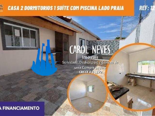 #12044 - Casa para Venda em Itanhaém - SP