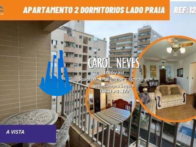 #12250 - Apartamento para Venda em Praia Grande - SP - 1