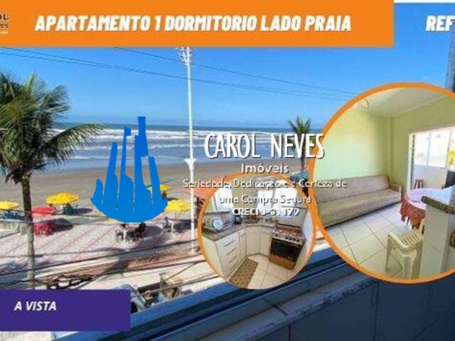 #12199 - Apartamento para Venda em Mongaguá - SP - 1