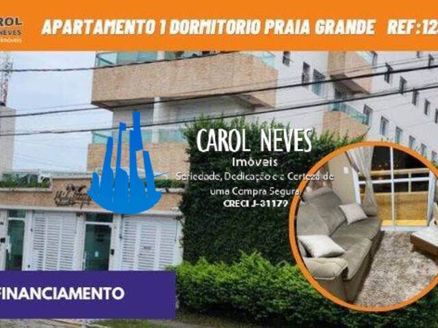 #12312 - Apartamento para Venda em Praia Grande - SP - 1