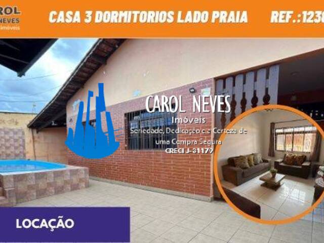 #12383 - Casa para Locação em Mongaguá - SP - 1