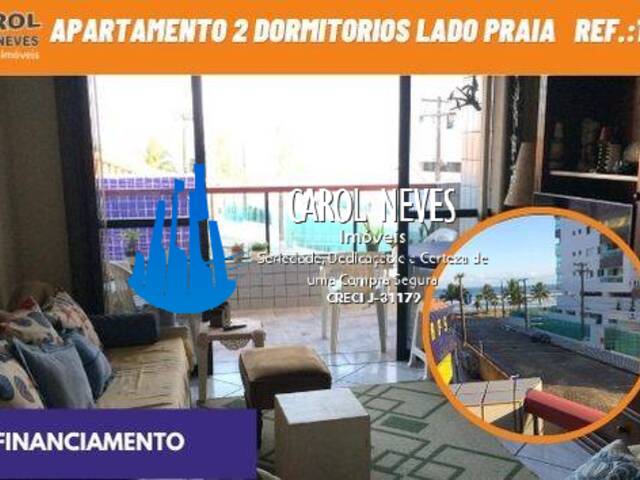 #12408 - Apartamento para Venda em Mongaguá - SP - 1