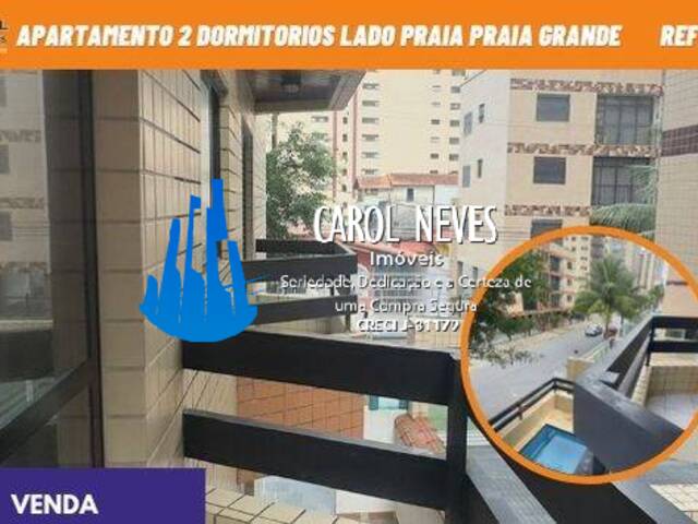 #12422 - Apartamento para Venda em Praia Grande - SP - 1