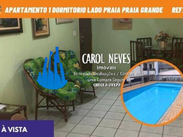 #12431 - Apartamento para Venda em Praia Grande - SP - 1