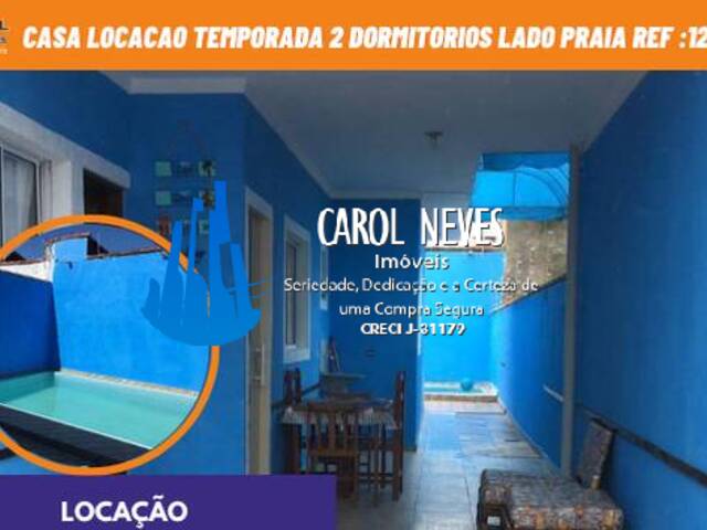 #12463 - Casa para Temporada em Itanhaém - SP - 1
