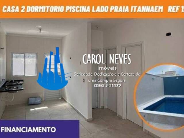 #12495 - Casa em Condomínio Fechado para Venda em Itanhaém - SP - 1