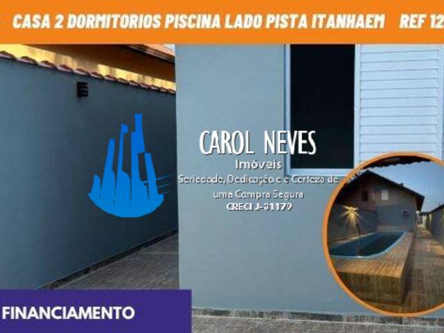 #12498 - Casa para Venda em Itanhaém - SP - 1