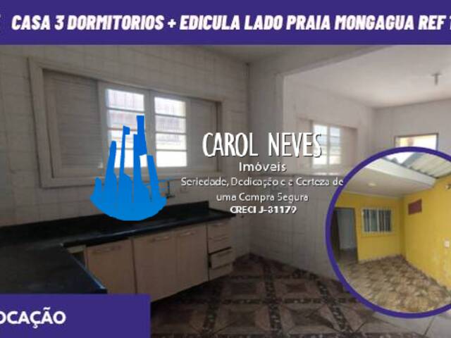 #12523 - Casa para Locação em Mongaguá - SP - 1