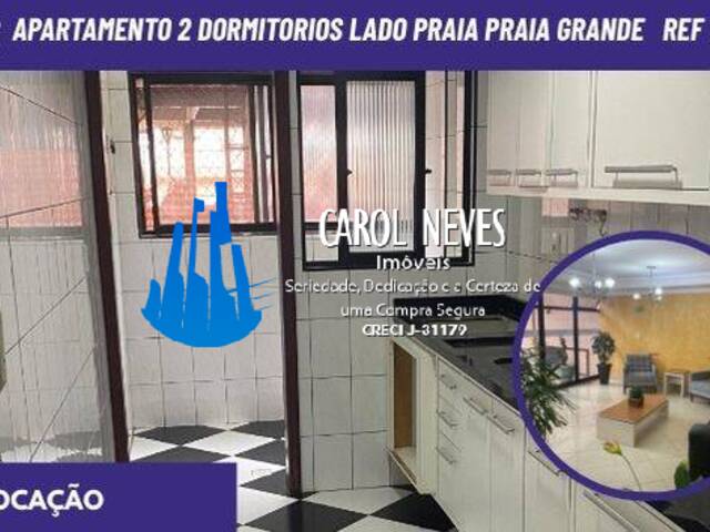 #12542 - Apartamento para Locação em Praia Grande - SP - 1