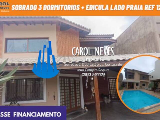#12551 - Sobrado para Venda em Itanhaém - SP - 1