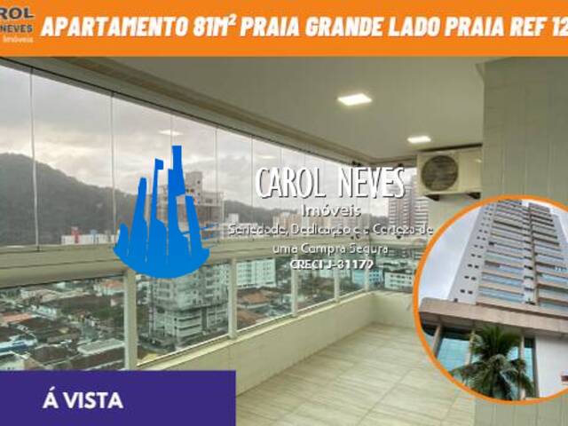 #12560 - Apartamento para Venda em Praia Grande - SP - 1