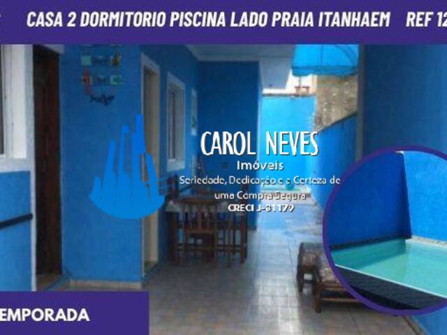 #12463 - Casa para Temporada em Itanhaém - SP - 1