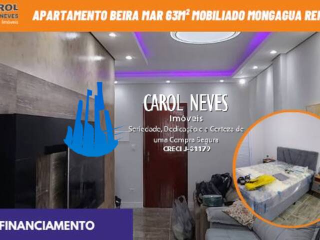 #12588 - Apartamento para Venda em Mongaguá - SP - 1