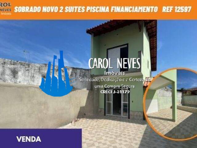 #12597 - Sobrado para Venda em Mongaguá - SP - 1