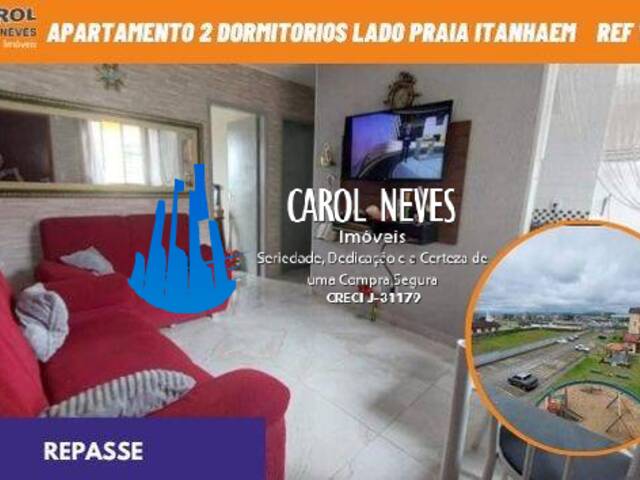 #12603 - Apartamento para Venda em Itanhaém - SP - 1
