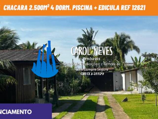#12621 - Chácara para Venda em Itanhaém - SP - 1