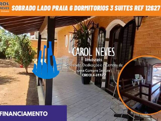 #12627 - Sobrado para Venda em Peruíbe - SP - 1