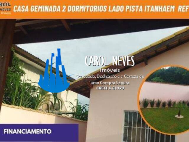 #12689 - Casa para Venda em Itanhaém - SP