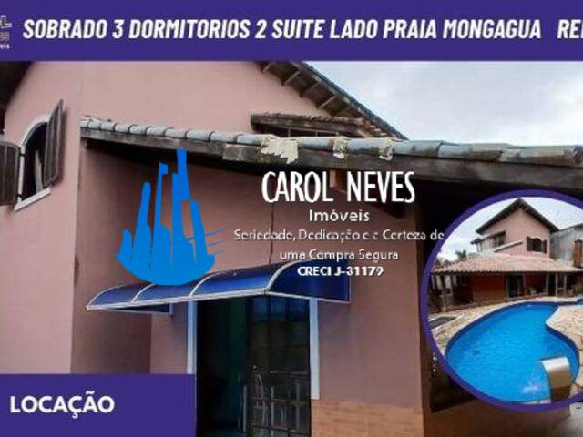 #12727 - Sobrado para Locação em Mongaguá - SP - 1