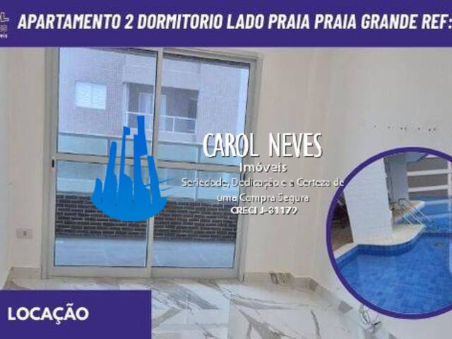 #12748 - Apartamento para Locação em Praia Grande - SP - 1