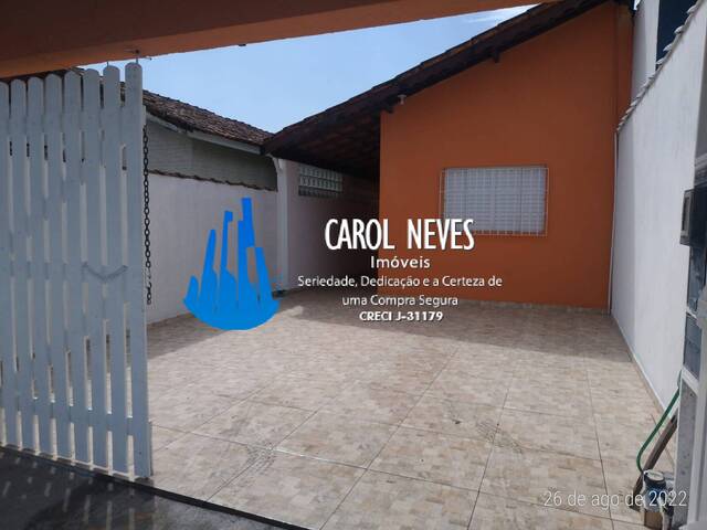 #12762 - Casa para Locação em Mongaguá - SP - 2