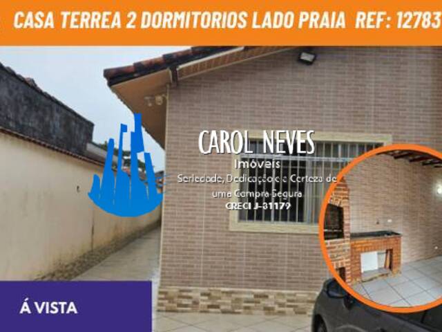 #12783 - Casa para Venda em Mongaguá - SP - 1