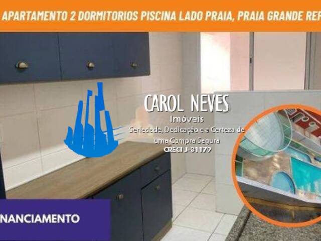 #12804 - Apartamento para Venda em Praia Grande - SP