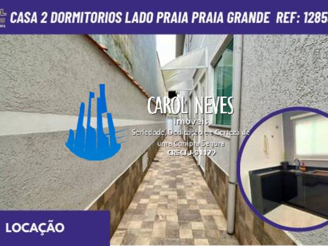 #12853 - Casa para Locação em Praia Grande - SP - 1