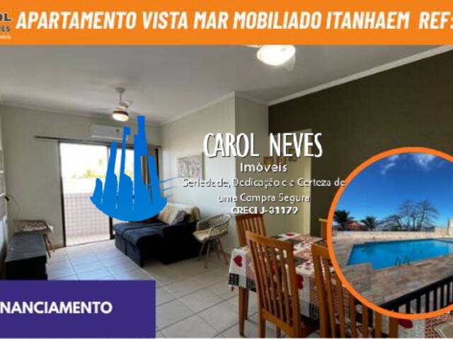 #12871 - Apartamento para Venda em Mongaguá - SP - 1
