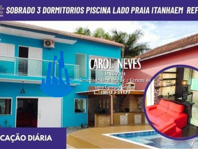 #12873 - Sobrado para Locação em Itanhaém - SP - 1