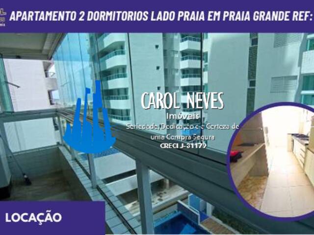 #12874 - Apartamento para Venda em Praia Grande - SP - 1