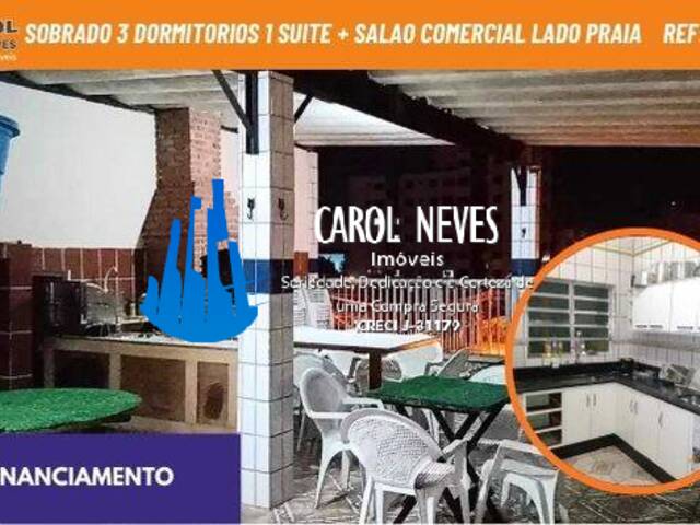 #12899 - Casa para Venda em Praia Grande - SP - 1