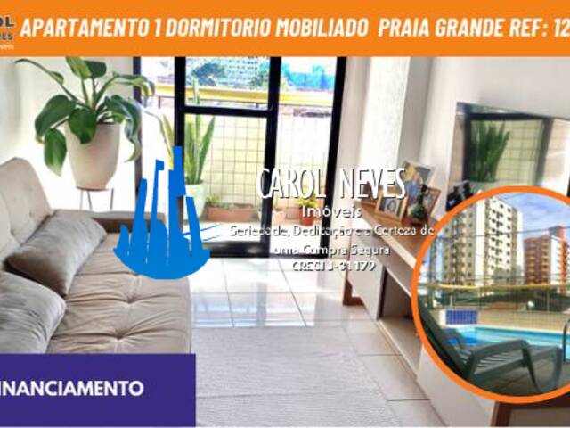#12915 - Apartamento para Venda em Praia Grande - SP - 1