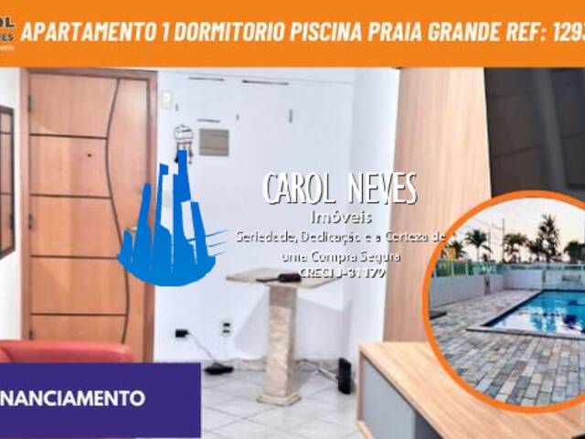 #12933 - Apartamento para Venda em Praia Grande - SP - 1