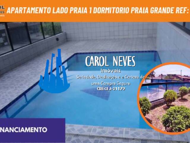 #12934 - Apartamento para Venda em Praia Grande - SP - 1