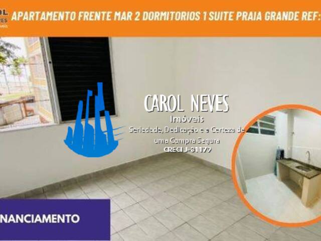#12938 - Apartamento para Venda em Praia Grande - SP - 1