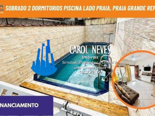 #12939 - Sobrado para Venda em Praia Grande - SP - 1